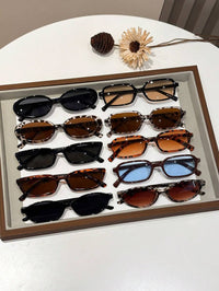 10pcs Black Champagne Coffee Blue Leopard Print
